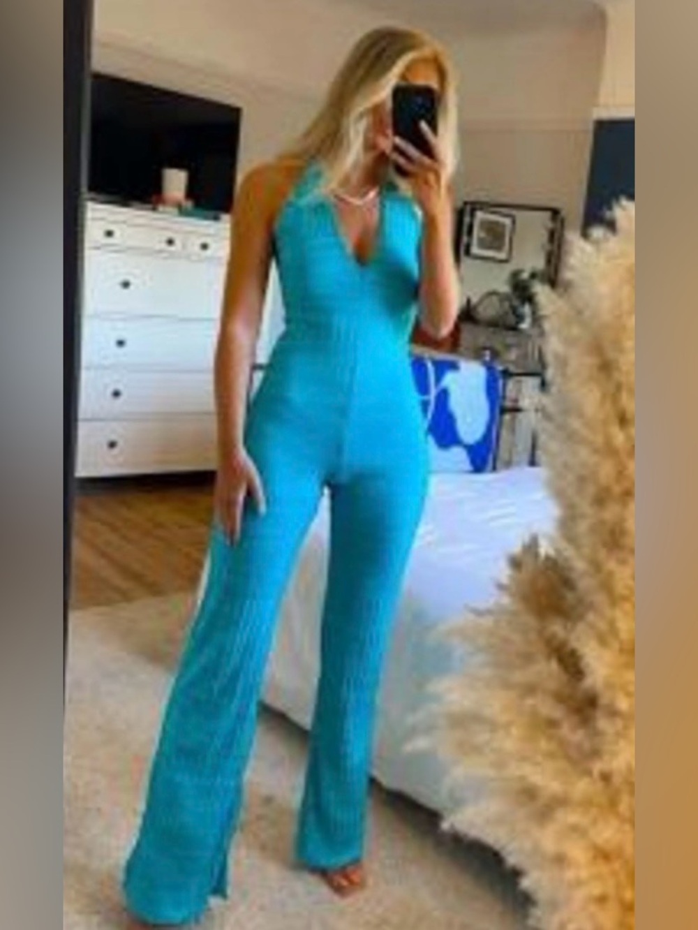 ZARA halter jumpsuit